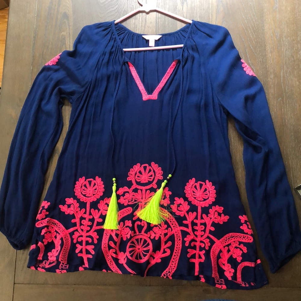 Lilly Pulitzer flowy top
